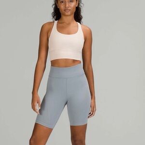 Lululemon Energy Bra Longline Ribbed Medium Support B–D Cups yoga gym size 4